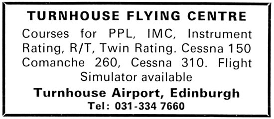 Turnhouse Flying Centre Turnhouse Edinburgh                      