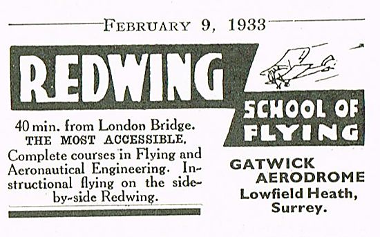 Redwing School Of Flying                                         