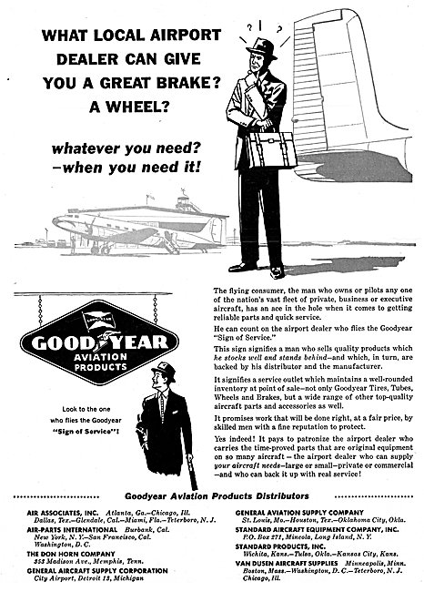 Goodyear Aircraft Wheels, Tyres & Brakes                         