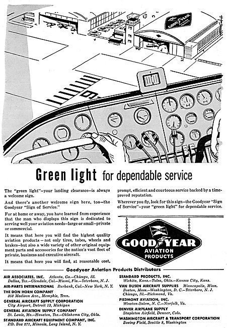 Goodyear Aviation Products                                       