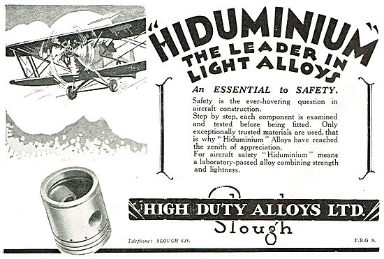 HDA Hiduminium - The Leaders In Light Alloys                     