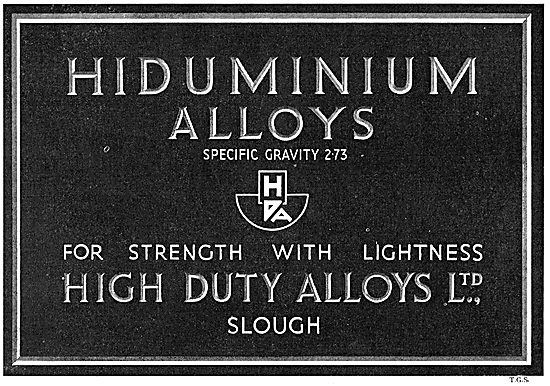 High Duty Alloys - Hiduminium RR Alloys - Forgings Stampings     