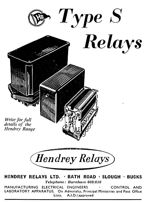 Hendrey Type S Relays                                            