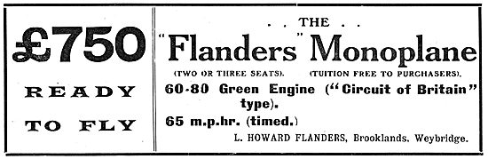 Howard-Flanders - Flanders Monoplane                             