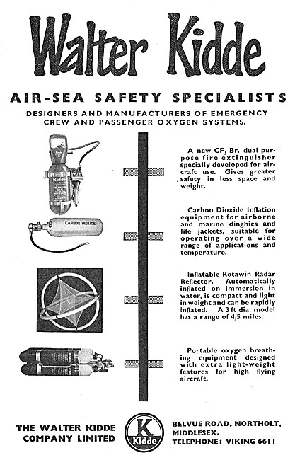 Walter Kidde Safety & Survival Equipment                         