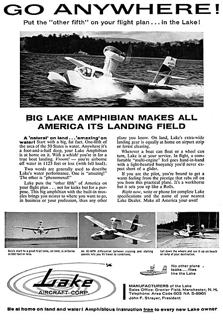 Lake Aircraft -  - Lake Amphibian                                