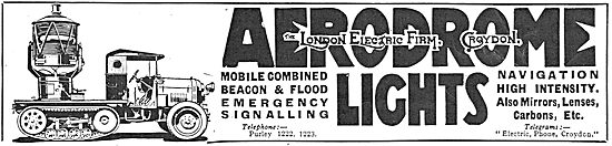 The London Electric Firm - Aerodrome Beacon & Flood Lights       
