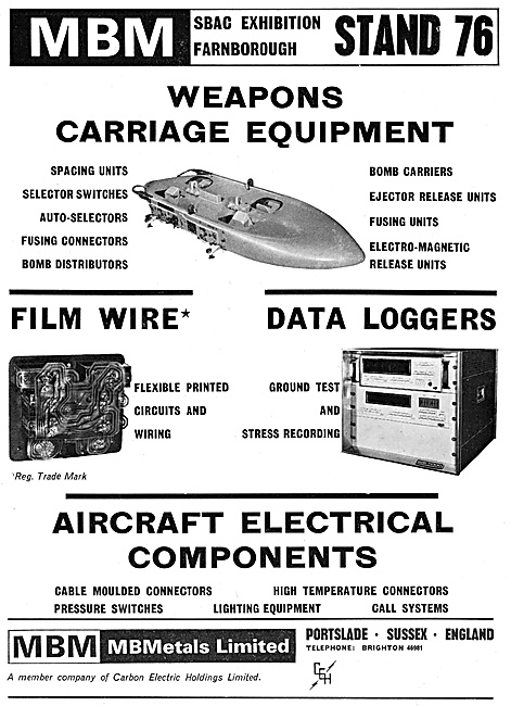 M.B.Metals - Electrical  Components Weapons Carriage Equipment   