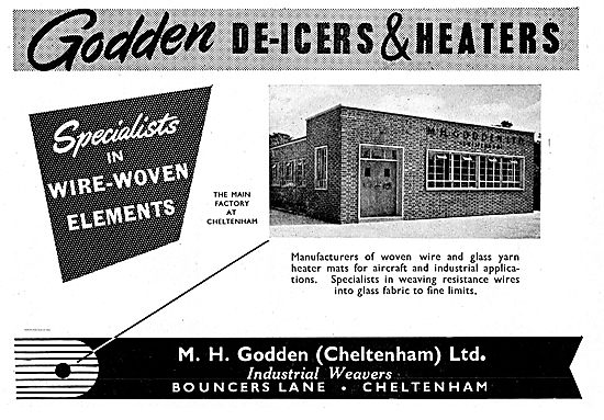 M.H.Godden Woven Wire & Glass Yarn De-Icer & Heater mats         