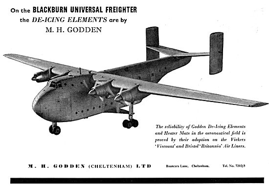 M.H.Godden Aircraft De-Icing Equipment                           