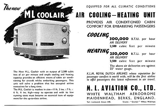 M.L.Aviation ML Coolair Unit                                     