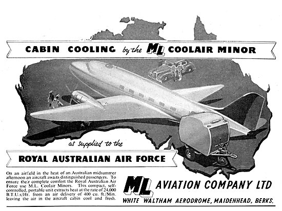 M.L.Aviation ML Coolair Minor Mobile Cabin Cooling Rig           