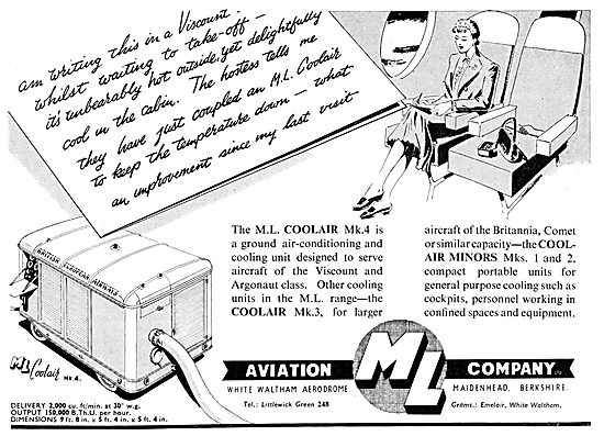 M.L.Aviation ML Coolair Mk4 - Coolair Minor                      