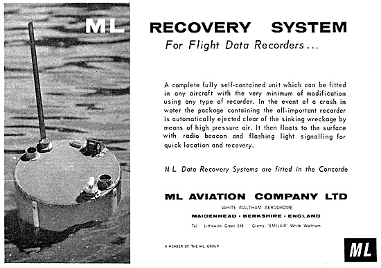 M.L.Aviation MLFlight Data Recorder Recovery System              