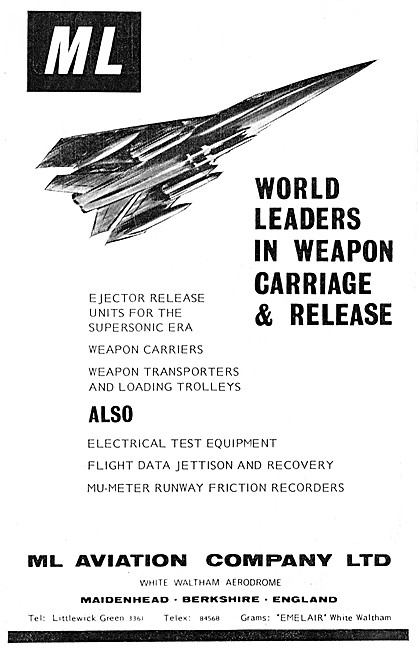 M.L.Aviation ML Weapons Carriage & Release Equipment             