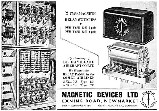Magnetic Devices Ltd - Electrical Relays                         