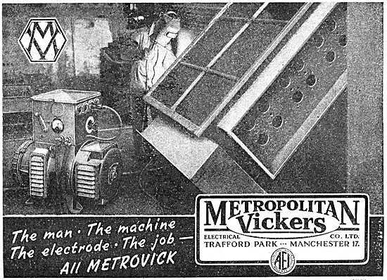 Metrovick Arc Welding Electrodes                                 