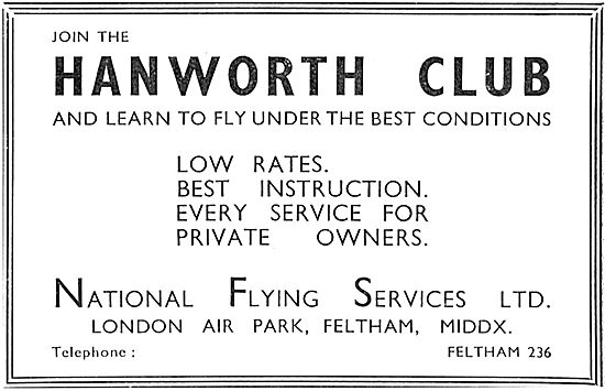 National Flying Services Hanworth Flying Club                    