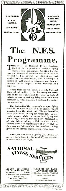 The National Flying Services Programme                           