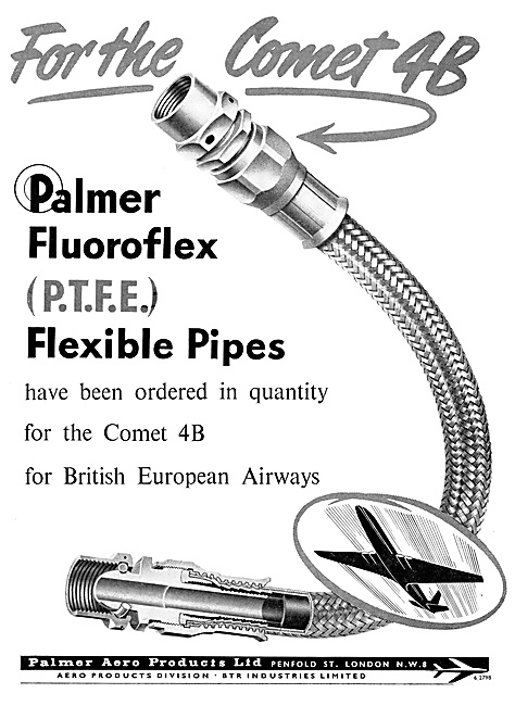 Palmer Aero Products - Fluoroflex (P.T.F.E) Flexible Pipes       