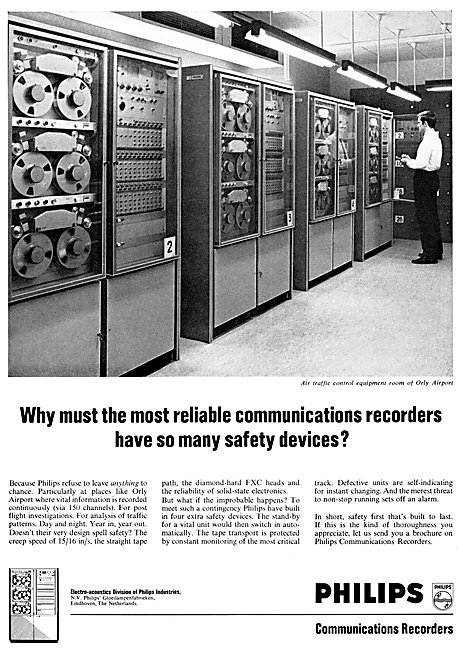 Philips Telecommunications & Data Recorders                      