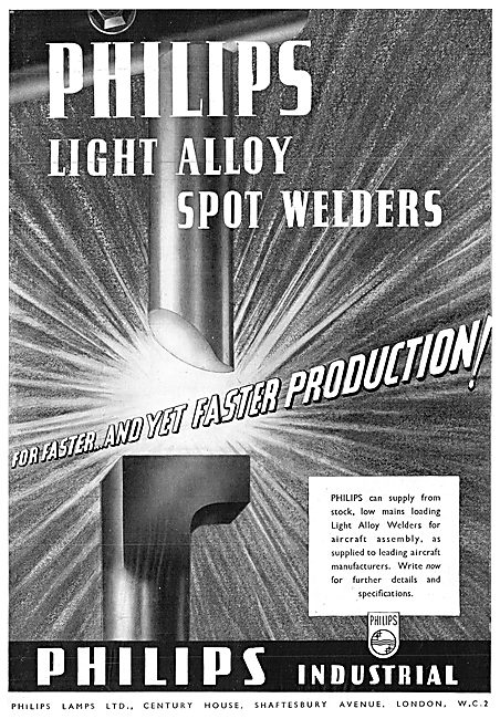 Philips Light Alloy Spot Welders                                 