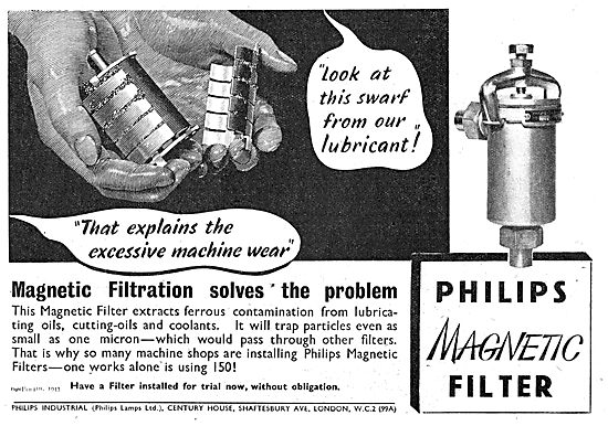 Philips Magnetic Filters For Aircraft                            