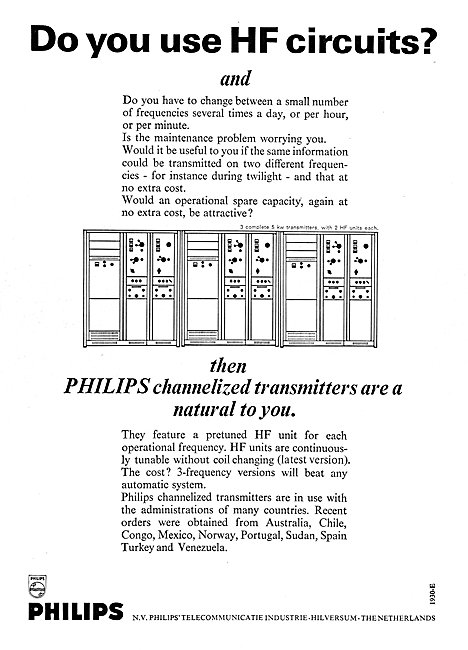 Philips HF Transmitters                                          