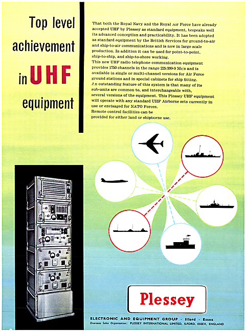 Plessey UHF Ground Stations                                      