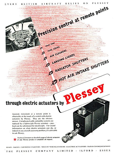 Plessey Aircraft Components & Systems                            