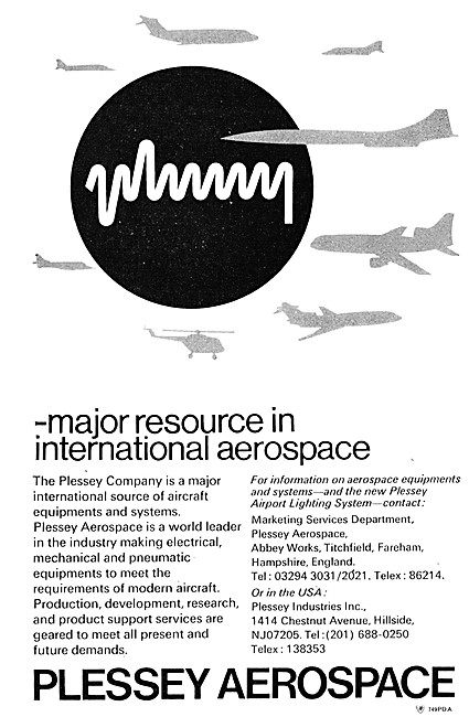 Plessey Aerospace 1973                                           