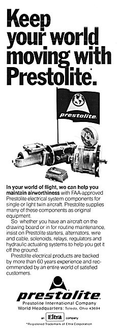 Prestolite Electrical Systems Components                         