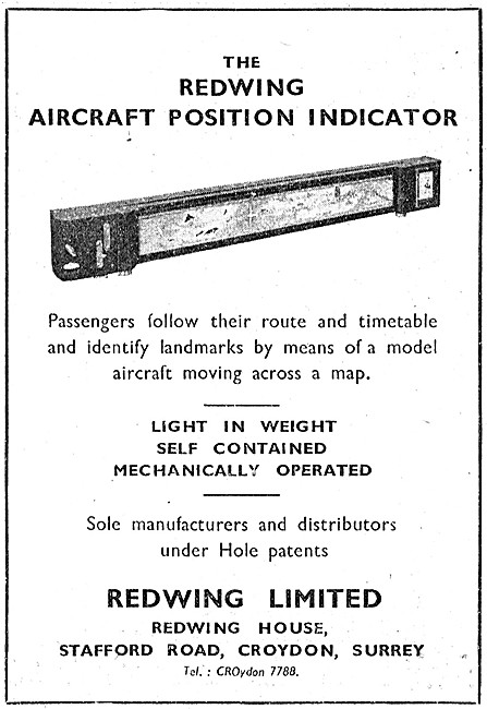 Redwing Aircraft Position Indicator                              