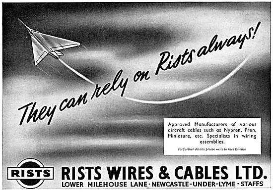 Rists Aircraft Wires & Cables - Wiring Assemblies                