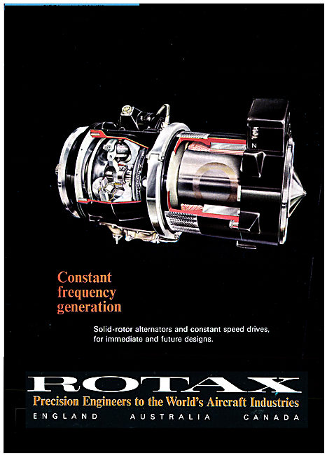 Rotax Solid Rotor Alternator & CSD                               