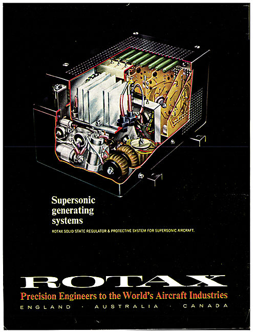 Rotax Supersonic Aircraft Electrical Generation Systems          