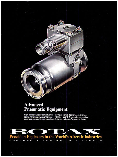 Rotax Pneumatic Systems & Components For Aircraft                