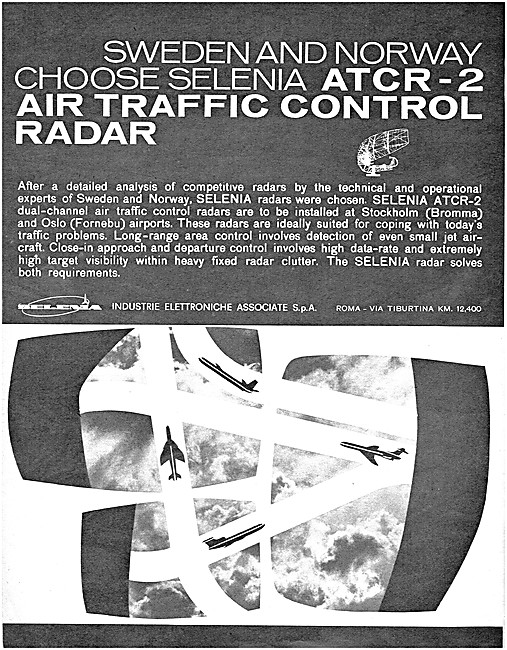 Selenia Air Traffic Control Radar Systems 1962                   
