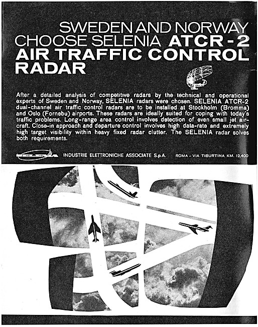Selenia Air Traffic Control Radar Systems 1963                   