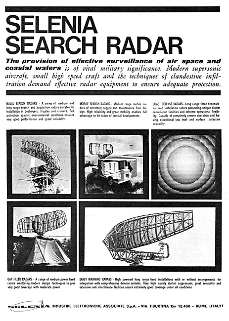 Selenia Surveillance Radar Installations                         
