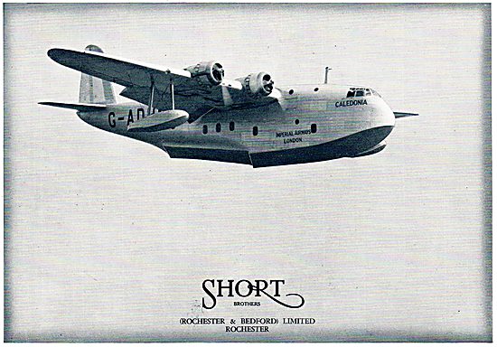 Short Brothers Empire Flying Boat: Imperial Airways              