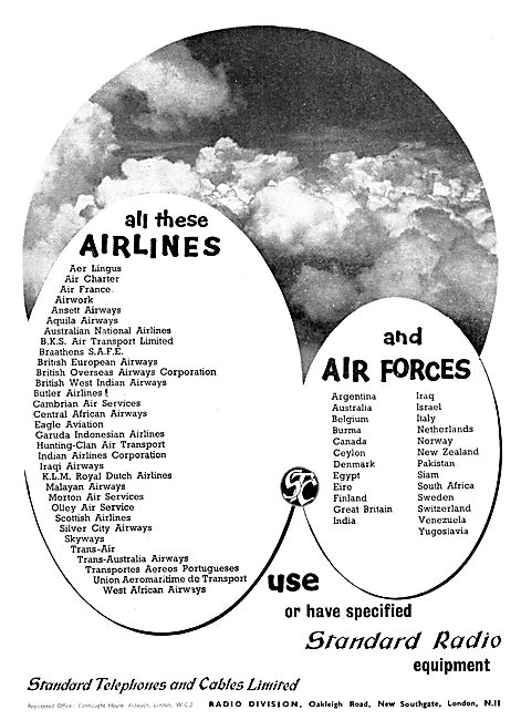 Standard Radio STC Communication & Navigation Equipment          