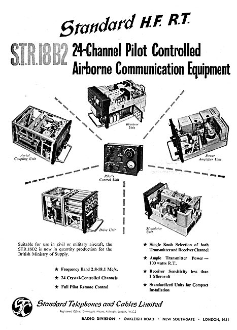 Standard Radio STC Communication & Navigation Equipment          