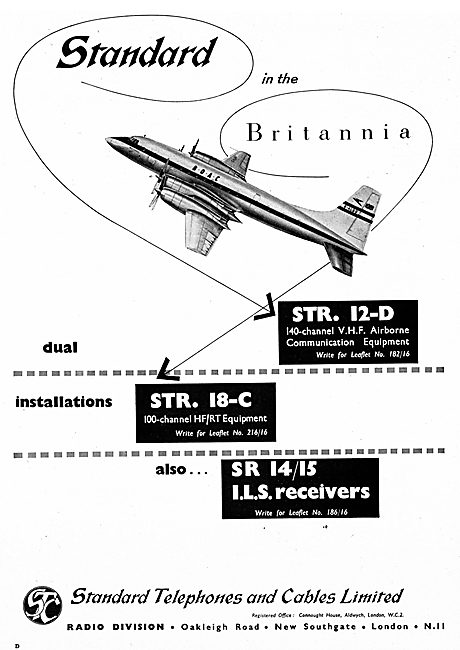 Standard Radio STC Communication & Navigation Equipment          