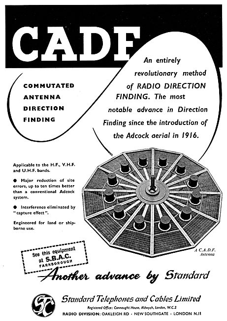 Standard Radio STC VHF D/F CADF                                  
