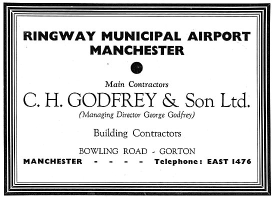 C.H.Godfrey & Son Building Contractors Ringway Airport           