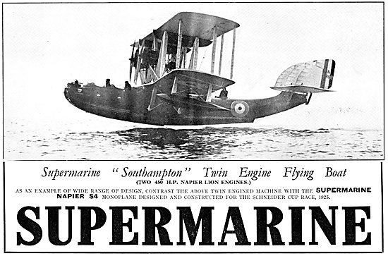 Supermarine Southampton 1925                                     