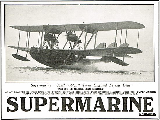 Supermarine Southampton Flying Boat                              