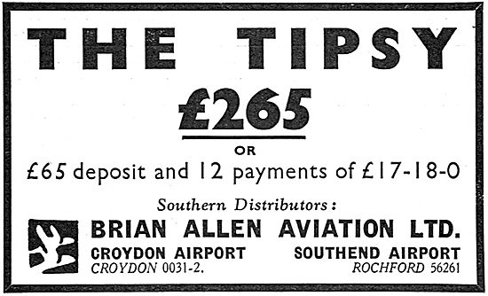 The Tipsy: £265. Brian Allen                                     