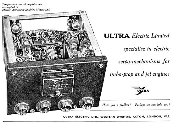 Ultra Electric Ltd : Electric Servo Mechanisms                   